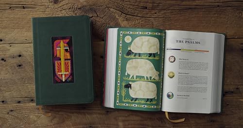 ESV The Biggest Story Holy Bible for Kids (TruTone, Dark Green, Armor Design): Children's Bible for Ages 6–12