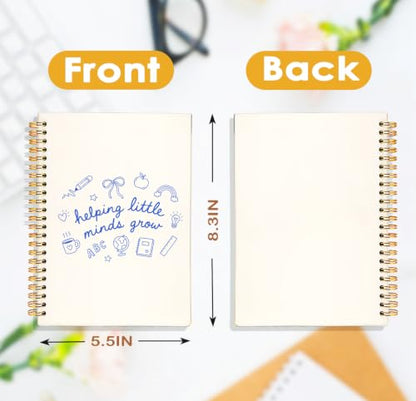 Teacher Notebook Journal, Blue Teacher Gifts for Women Notebooks - color: 12-teacher