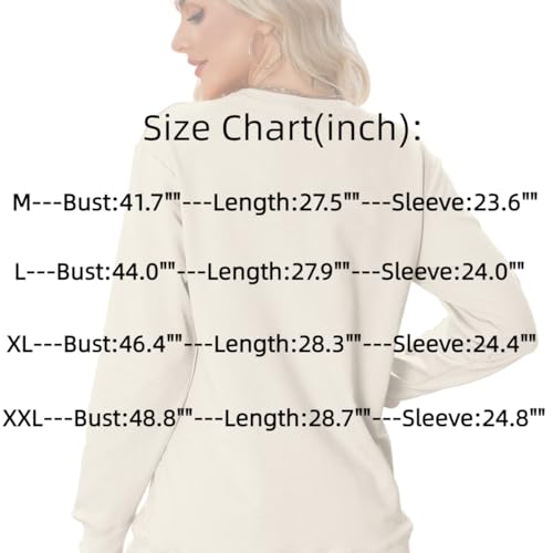 Christian Sweatshirts for Women Religious Faith Christian Shirt - color: Rose Gold, size: Large