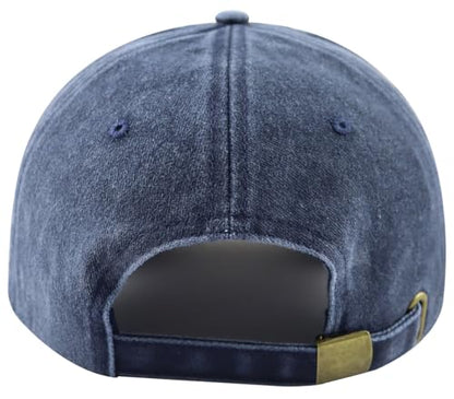God is Good All The Time Hat for Men Women, Christian Baseball Cap - color: Navy