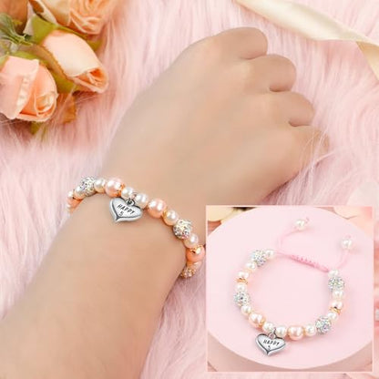 Sereney Birthday Gifts for Girls, 1-16 Year Old Girl Birthday Bracelet Gift - style: 5th Bday