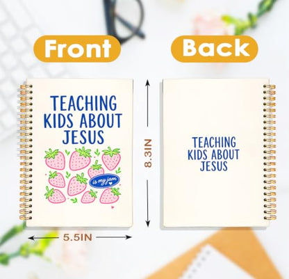 Teacher Christian Spiral Notebook, Christian Gifts for Women - color: 14-teacher
