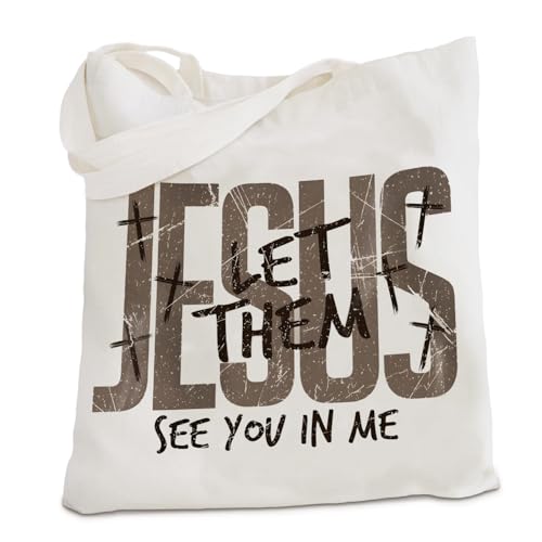 Tote Bag for Women,Shoulder Bag for Work Beach Travel and Shopping Grocery Jesus FBD - color: Christian Jesus