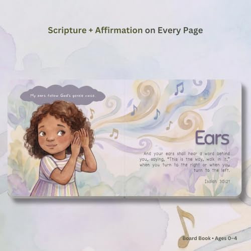 God Loves Me: A Christian Board Book of Scripture & Faith-Filled Affirmations for Little Hearts (Ages 0–4)