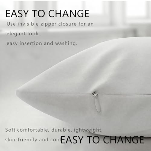 Christian Psalms 118:6 Pillow Cover 18x18 - color: White-bible