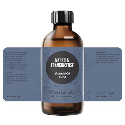 Edens Garden Myrrh Essential Oil- 100% Pure 118 ml (4 fl oz) - size: 4 Fl Oz (Pack of 1)