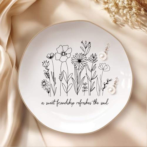 Birthday Gifts for Women – Jewelry Dish, Friendship Gifts for Women - style: Friendship - A