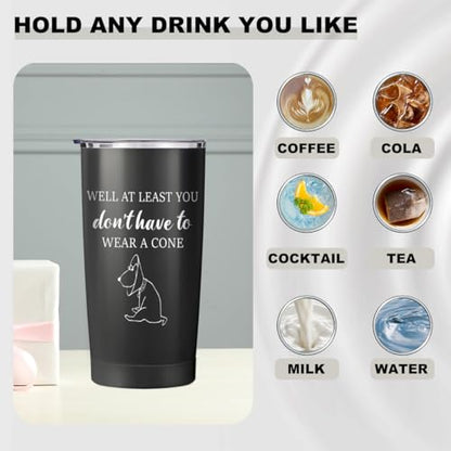 Get Well Soon Gifts for Women After Surgery 20oz Tumbler with Lid and Straw - color: Multi 1366