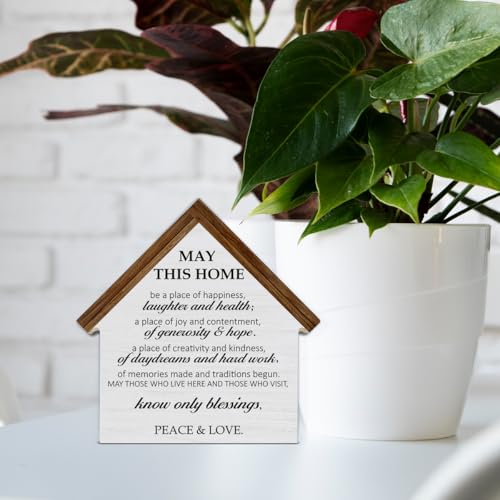 Housewarming Gifts New Home Decor, May This Home Be a Place of Happiness - color: MAY