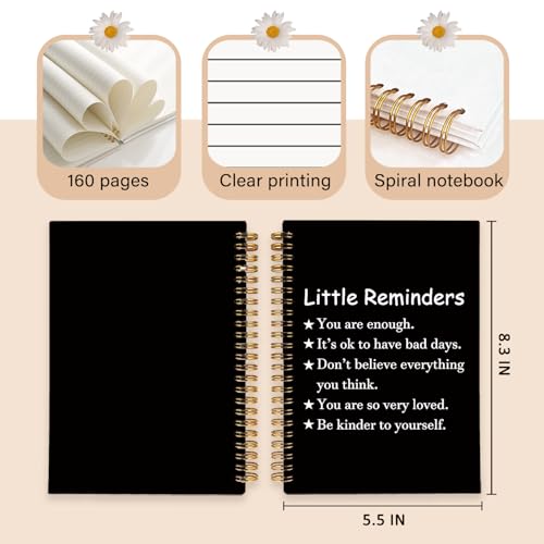 Enkvke Inspirational Little Reminders Notebook Journal - color: Little Reminders-A5