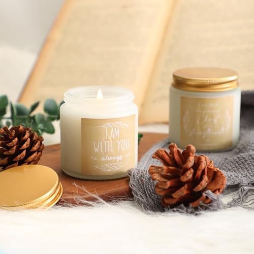 Lewtemi 10 Jars Bulk Faith Prayer Candles Verse,White,Classic - color: White, style: Classic
