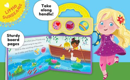 Jesus Loves Me 3-Button Sound Board Book for Babies and Toddlers (Little Sunbeams)