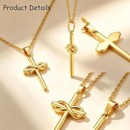 Happy 6-16th Birthday Gifts for Girls,Cross Necklace Decorations - style: Happy 14th Birthday
