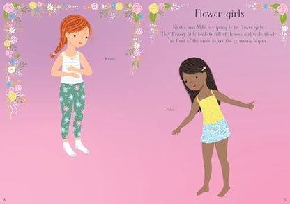 Little Sticker Dolly Dressing Bridesmaids and Flower Girls: An Interactive Sticker Adventure With Dress-Up Fun For Kids Celebrating Wedding Festivities
