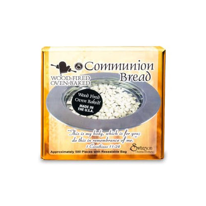 Baked Bread Square Communion Bread Approximately 500pack Swanson Christian Products Unleavened Bread