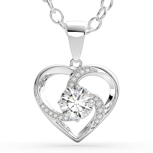 SERASAR Premium Necklace Women| 316L Stainless-Steel | 18 Carat - color: Silver, style: Emotion