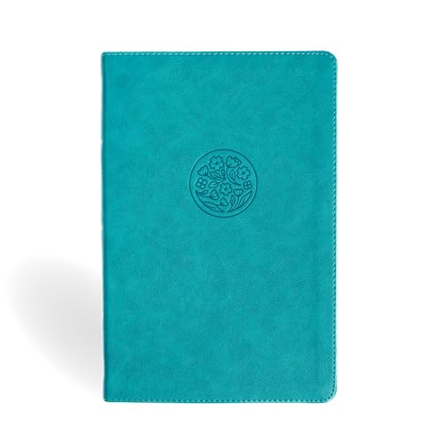 NASB Giant Print Reference Bible, Teal LeatherTouch, Indexed, Red Letter, Presentation Page, Cross-References, Full-Color Maps, Easy-to-Read Bible Karmina Type