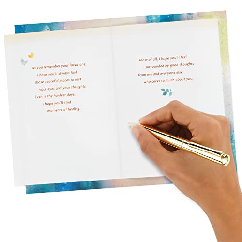 Hallmark Sympathy Card (Moments of Healing) - color: Moments of Healing