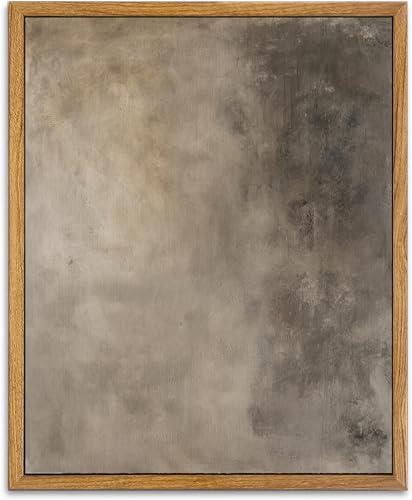 KBKBART Framed Neutral Wall Art, Earthy Abstract Canvas Prints 8x10inch - color: Earthy Painting, size: 10"L x 8"W