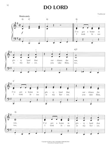 Christian Songs for Children: Easy Piano | Piano Keyboard Songbook with Vocal Melody, Chord Names and Lyrics | 35 Christian Children's Songs for Sunday School, Family Gatherings and Worship