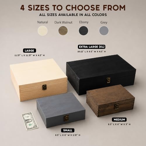 Gifts for Grandpa or Dad, Personalized Family Tree Memory Box, Father's Day - style: 20. Dad Family Tree