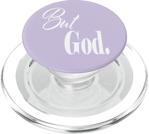 Religious But God Mobile Cell Finger Holder Phone Stand Grip PopSockets PopGrip for MagSafe - style: Magnetic PopGrip