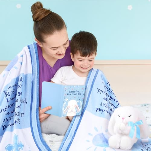 Baptism Gifts for Boy, Christening Gifts for Boys, Dedication Gift - color: Sky Blue