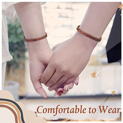 Jeyiour 20 Pcs Christian Leather Bracelets Bible Verse Quotes - color: Brown