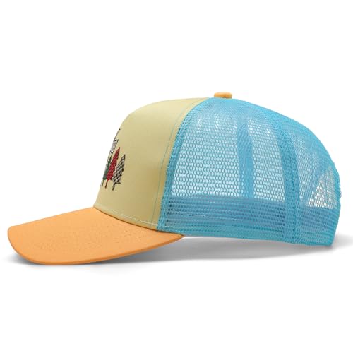Embroidered Baseball Cap for Women - 2025 Trendy hat Adjustable Breathable Summer Beach Hat Christmas - color: Christian Jesus Cross