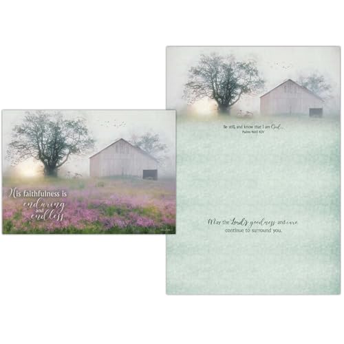 Summer Sunrise KJV Prayer Card, 1 Count - color: Summer Sunrise