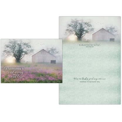 Summer Sunrise KJV Prayer Card, 1 Count - color: Summer Sunrise
