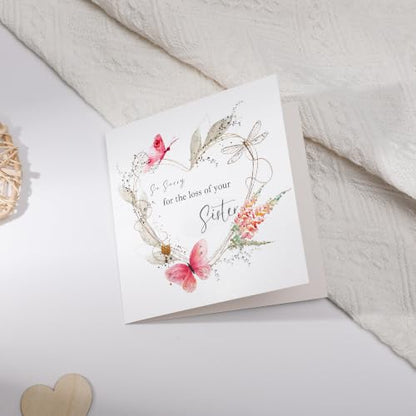 Sympathy Card for Loss of Sister - color: Loss of Sister