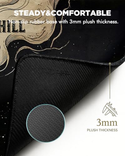 Mouse Pad, Desk Mat, 31.5x11.8in Large Mousepad, Skeleton - color: Skeleton