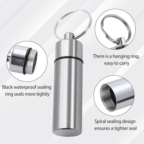 10 Pcs Holy Oils Bottle Anointing Oil Bottles Keychain Vial with Eyedropper Cross Pendant for Travel Baptism Favor Church Wedding Communion Favor (Silver)