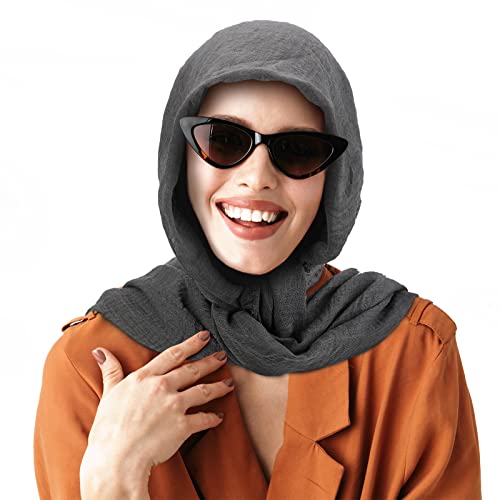 Jiuguva 16 Pcs Women Scarf Shawl Hijab Head Wrap, 16 Colors