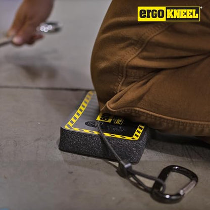 Kneeling Mat Pocket Pad for Work, 4" x 6" x 1", Heavy-Duty Foam