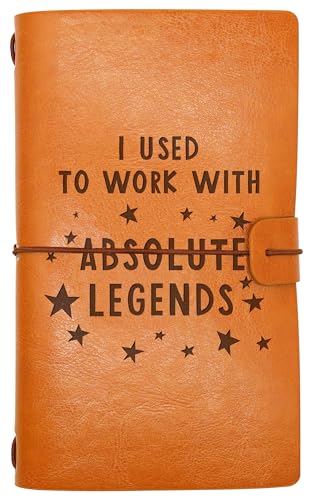 I Used To Work With Absolute Legends-Going Away Farewell Leaving Retirement New Job Goodbye Workplace Gift-Office Boss Coworker Colleague Good Luck Good Bye Gift-Refillable Travel Photo Diary Journal - style: Style40-I used to work with absolute