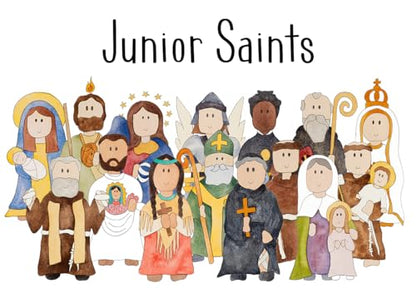 Catholic Saint Matching Cards | Junior Saints Faith Formation Set