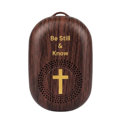 Upgraded KJV Audio Bible Player, 1189 Separate Tracks,Mood Bible, Portable Talking Electronic Bible with MicroSD, King James Version New & Old Testament, Gifts for Seniors, Brown - color: Brown