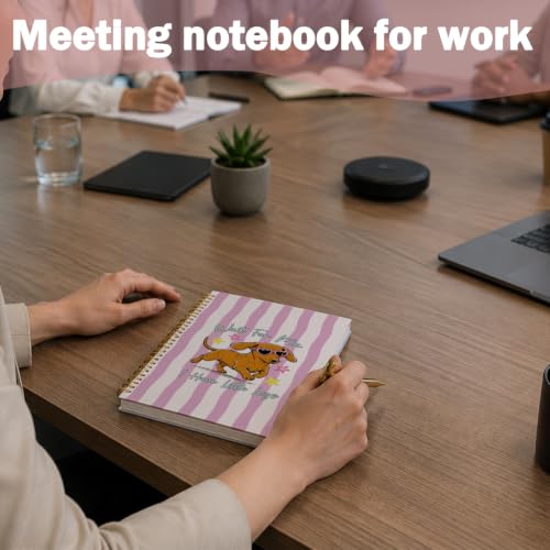 Funny Dachshund Notebook Journal for Women Teen Girls Gifts - color: Dachshund