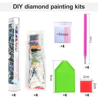 Christmas Diamond Art Kits for Adults, Diamond Painting Kits for Beginner - color: JOJO-DP89