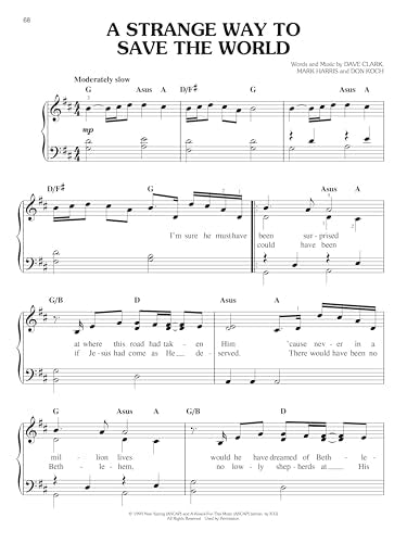 Contemporary Christian Christmas | Easy Piano Sheet Music Book for Beginners and Worship Players | Christmas Songbook with Inspirational CCM Arrangements | Faith-Based Piano Music for Holiday
