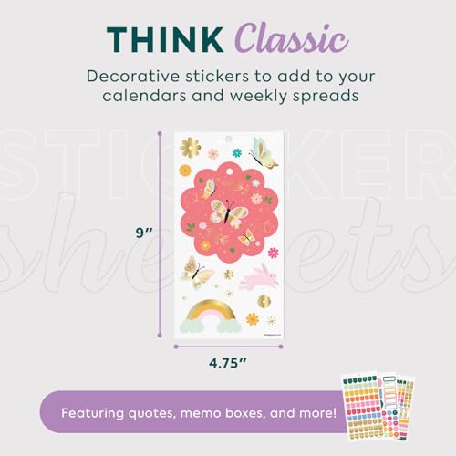 Happy Planner Classic Sticker Pack for Planners, 15 Sheets - color: Everday Seasonal
