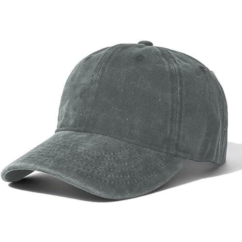 Christian Baseball Cap for Men & Women - Embroidered Jesus Cross Hat, Adjustable Christian Gifts - color: Grey