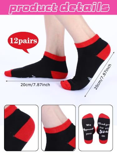 Shihanee Housekeeping Week Gift Appreciation Crew Sock - style: Appreciate
