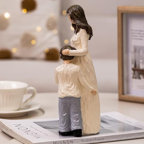 Mother and Son Figurines, Gifts for Mom, 9.5" H - style: Mother Son