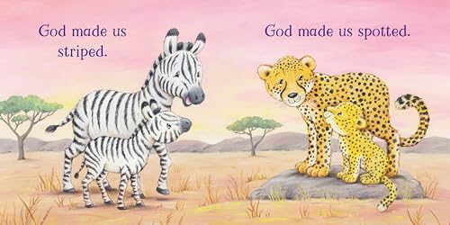 God Made Us – Christian Board Book for Kids | Faith-Based Story Celebrating God’s Love, Individuality & Creation | Touching Bedtime Story Picture Book for Toddlers | Baby & Baptism Gift