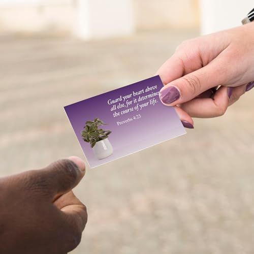Logos Trading Post Prov 4:23 Pass It On Scripture Cards, Pack of 25 - color: Guard Your Heart
