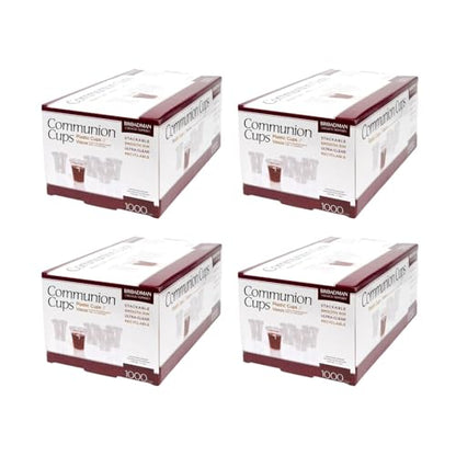 Broadman Plastic, Disposable, Recyclable Communion Cups, 4000 Count