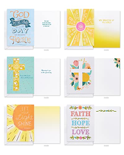 American Greetings 41-Count All-Occasion Religious Card Pack, Assorted Inspirational Designs - color: Deluxe Religious